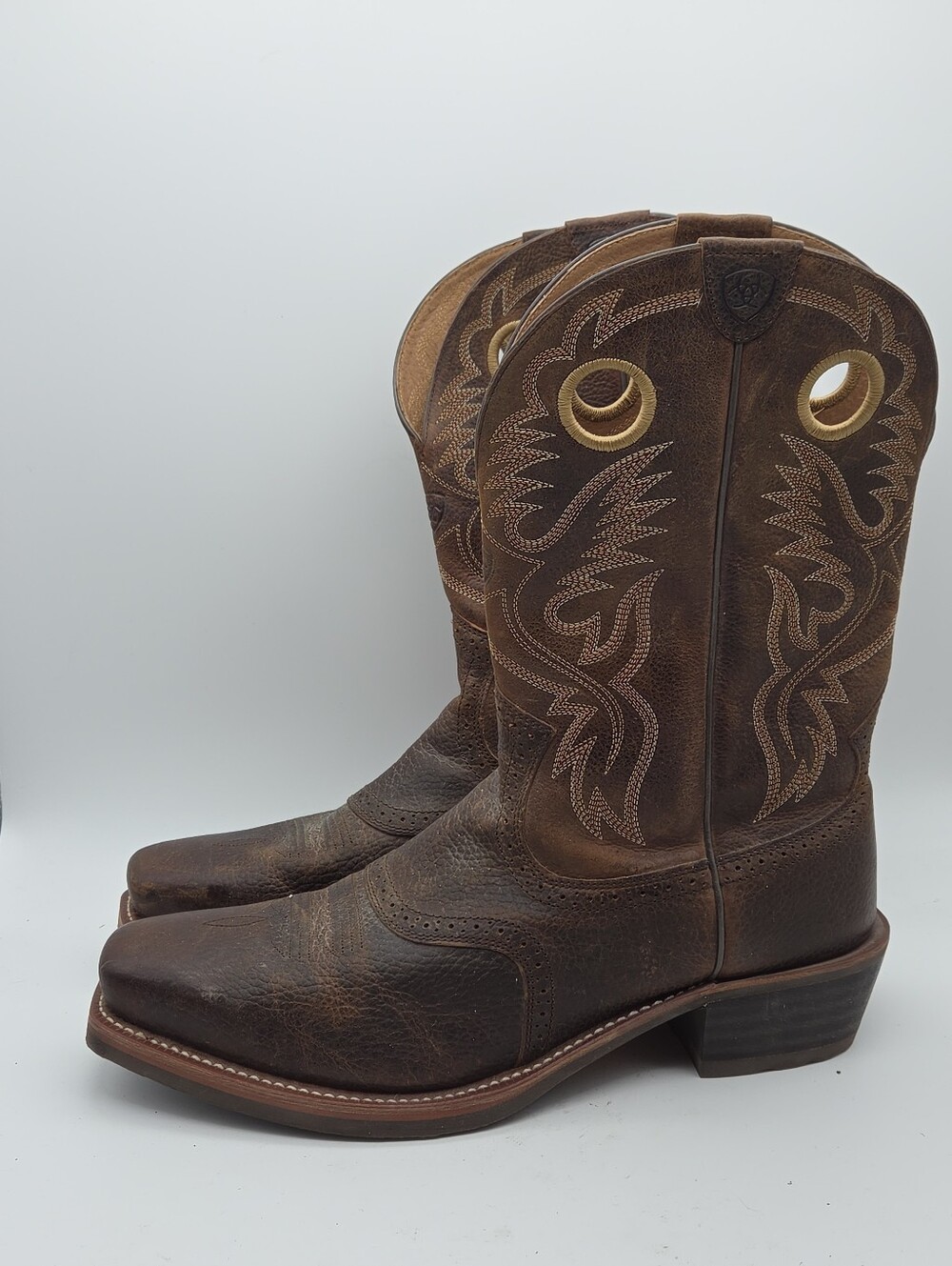 Ariat Heritage Roughstock Performance Western Boots Size 15 Wide - Picture 1 of 10